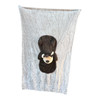Bear Soft Toy with Fold-Away Blanket