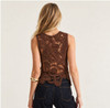 Crochet Top - Chocolate