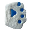 White Fluffy Paw Notebook
