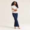 Linen Trim Blouse - Oat