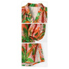 Raglan Dress - Rusty Green Tropical