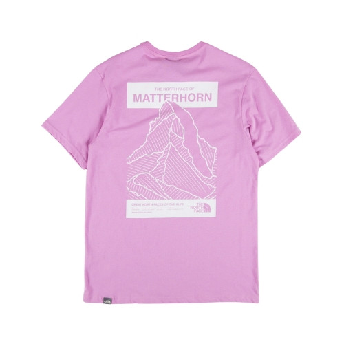 Men's Matterhorn Face S/S Tee - Orchid Pink - lifestyle @ BALI TRADING