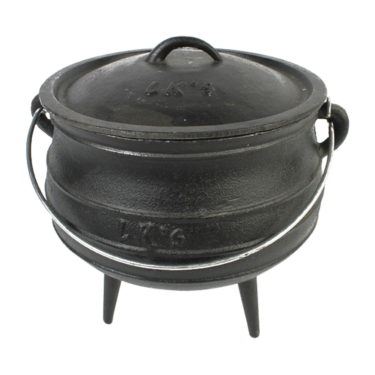 3# Enamel Cast Iron Potjie Pot