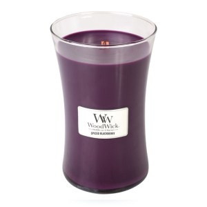 Large Woodwick Candle - Spiced Blackberry