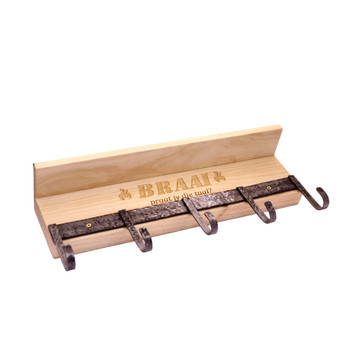 Metal Hooks Shelf (47x19x10cm) Metal Hooks Shelf (47x19x10cm)