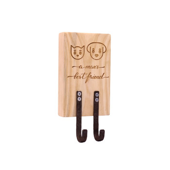 Metal Hooks Pets - A Man's Best Friend