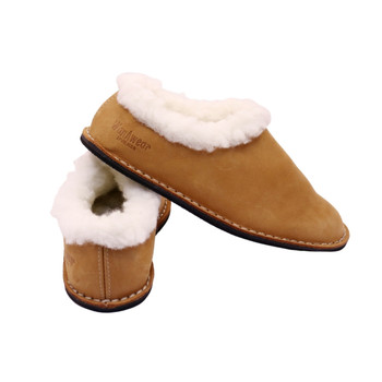 WanaWear Leather And Wool Slippers