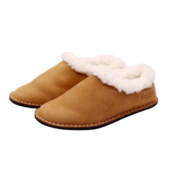 WanaWear Leather And Wool Slippers