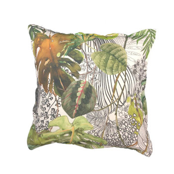 Vector Botanical Scatter Cushion Cover - No inner included. Photo for design purposes only. 