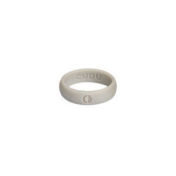 Cudu Cool Grey Slim Silicone Ring