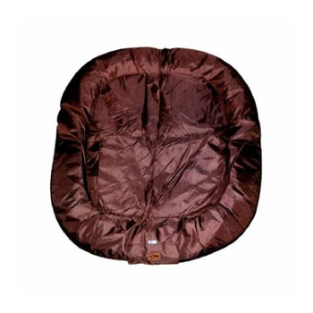 Polyester Pet Bed / Oval Brown