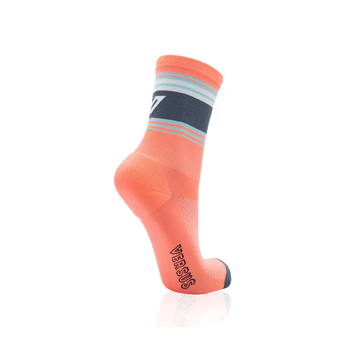 Cycling Socks  / Coral Hurricane