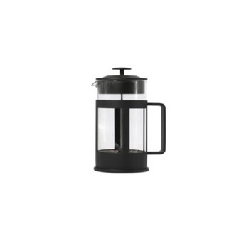 Regent Coffee Plunger / Glass & Black Plastic Frame (600ml / 6 Cup)