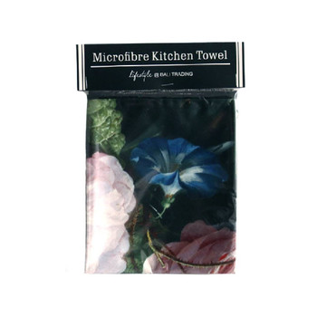 Microfibre Kitchen Towel Rijks Museum / Peonies