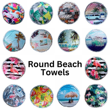 Round Beach Towel