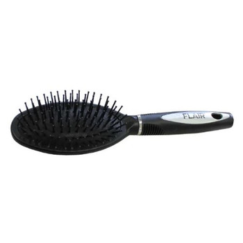 Flair Hair Brush Oval Shaped Cushioned Pad