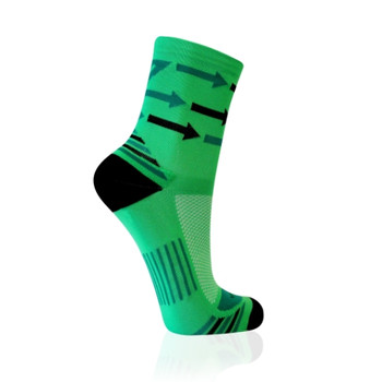 Socks Green with Arrows 4-7