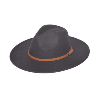 Lee Fedora Charcoal M/L 58cm