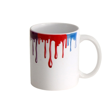 Ceramic Mug - Dripping Rainbow