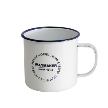 Enamel Mug - Way maker Isaiah 43:16