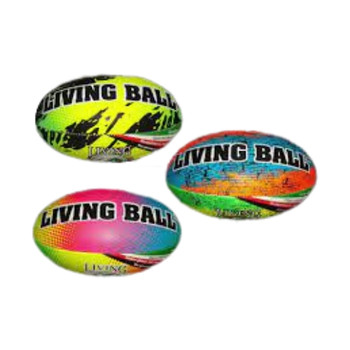 Living Rugby Ball Nr 5 Assorted Neon