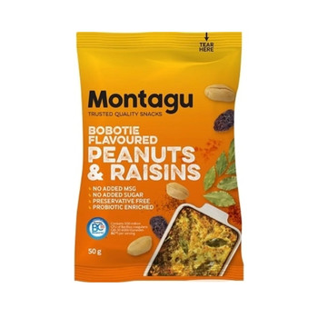 Peanut And Raisins / Bobotie Flavour / 50g