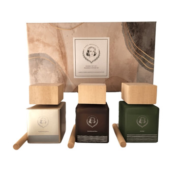 Diffuser Gift Set 3/ Sugared GF / SandlewoodRose / Jasmyn