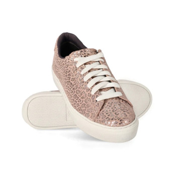 New Earth Cotton Candy Leopard Sneaker Size 5