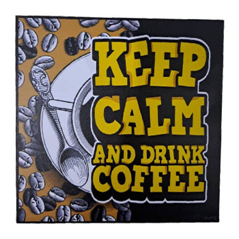 Wall Decor - Keep Calm And Drink Coffee