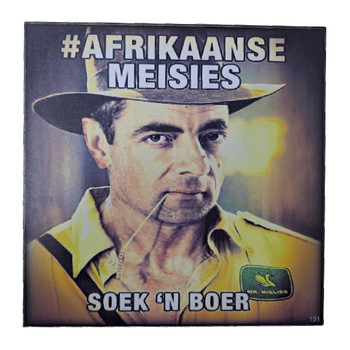 Wall Decor - Afrikaanse Meisies Soek 'n Boer