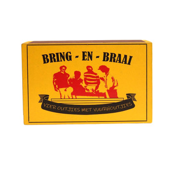 Wooden Storage Box - Vier Outjies