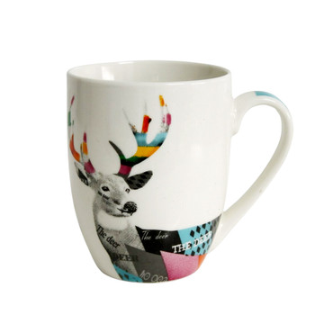 Ceramic Mug - Abstract Deer
