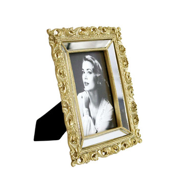 Small Rectangle Twirl And Mirror Photoframe
