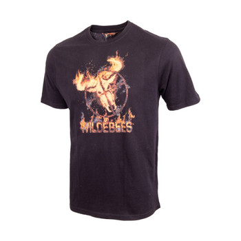 Flame Target Tee - Black