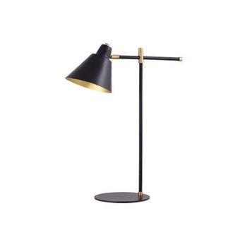Desk Lamp - Black And Gold / 60x20cm