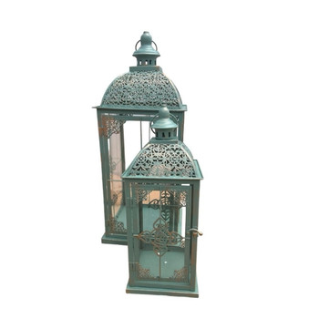 Green And Copper Storm Lantern