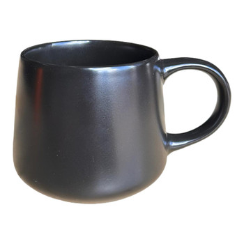 Ceramic Mug - Glossy Black, Speckled