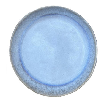 Ceramic Plate - Blue Water Design