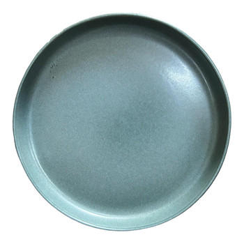 Ceramic Side Plate - Green , White Speckle