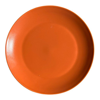 Ceramic Side Plate 19cm - Orange