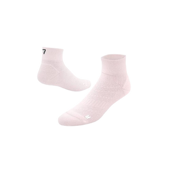 Dirty Pink Running Quarter Socks