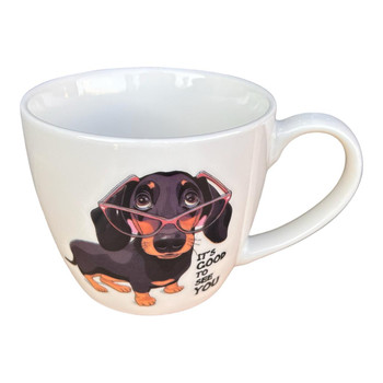 Ceramic 18oz Mug - See You, Dachshund