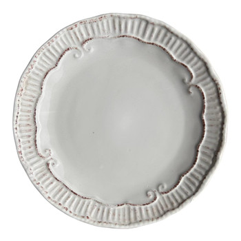 Ceramic Side Plate - Grey, Twirls Patterns