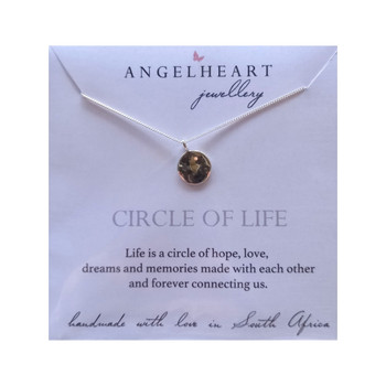 Circle of Life Silver Chain Necklace