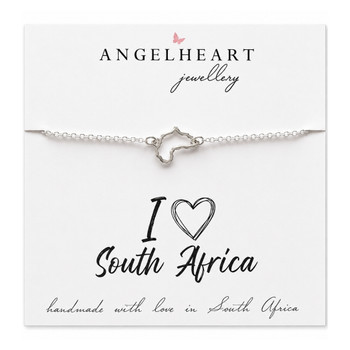 Open Africa Chain Bracelet- Silver