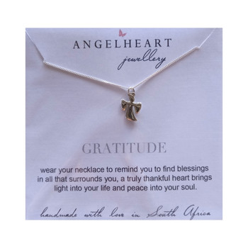 Angel on chain necklace