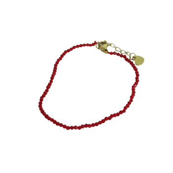 Bracelet - Red Beads