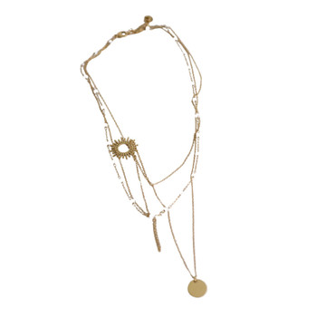 Necklace - Sun And Moon
