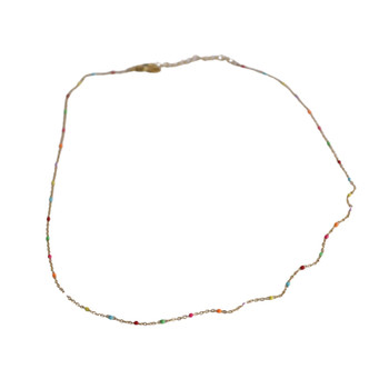 Necklace - Colourful Colour Dots
