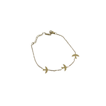Bracelet - Three Gold Doves